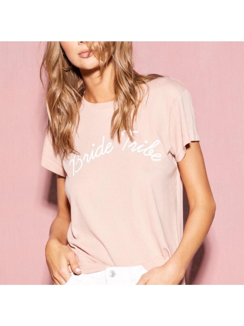 WILDFOX T-Shirt Small Bride Tribe NWT Wedding Bridal Shower Bachelorette Party
